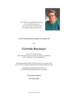 Gertrude Rosenauer