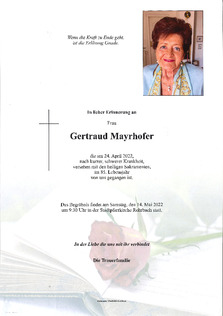 Gertraud Mayrhofer