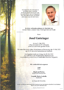 Josef Gattringer