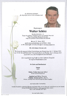 Walter Schirz