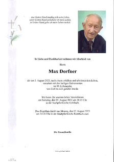 Max Dorfner