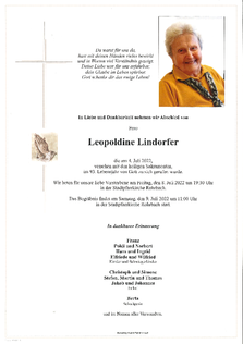 Leopoldine Lindorfer