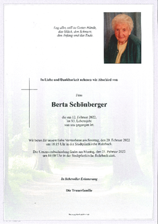 Berta Schönberger