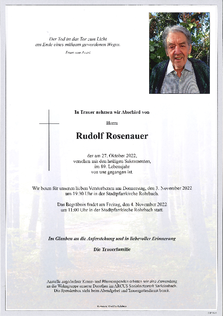 Rudolf Rosenauer